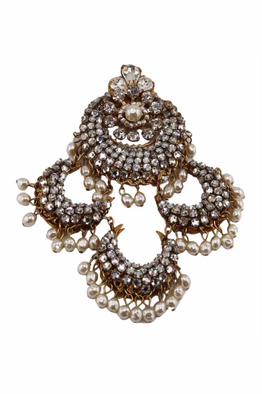 Miriam Haskell Pearl Brooch