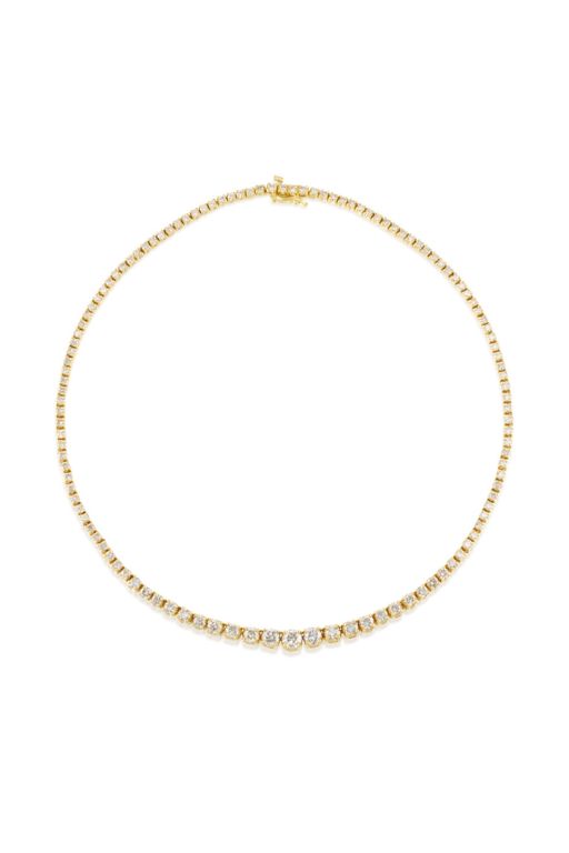 18k Gold Diamond Necklace