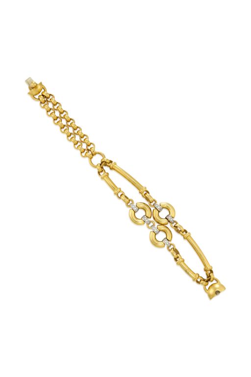 18k Gold Diamond Bracelet