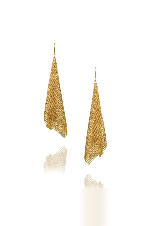 Pair of 18k Gold Earrings