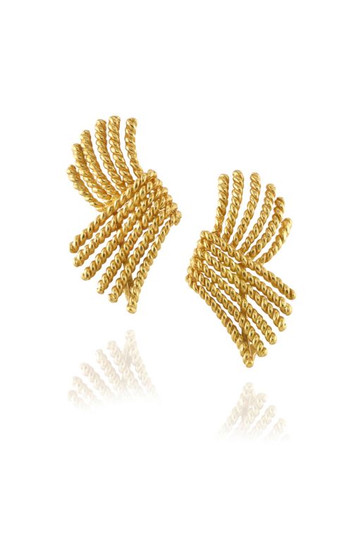 Pair of 18k Gold Earrings