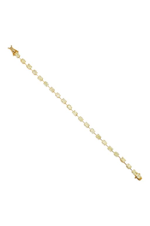 18k Gold Diamond Bracelet