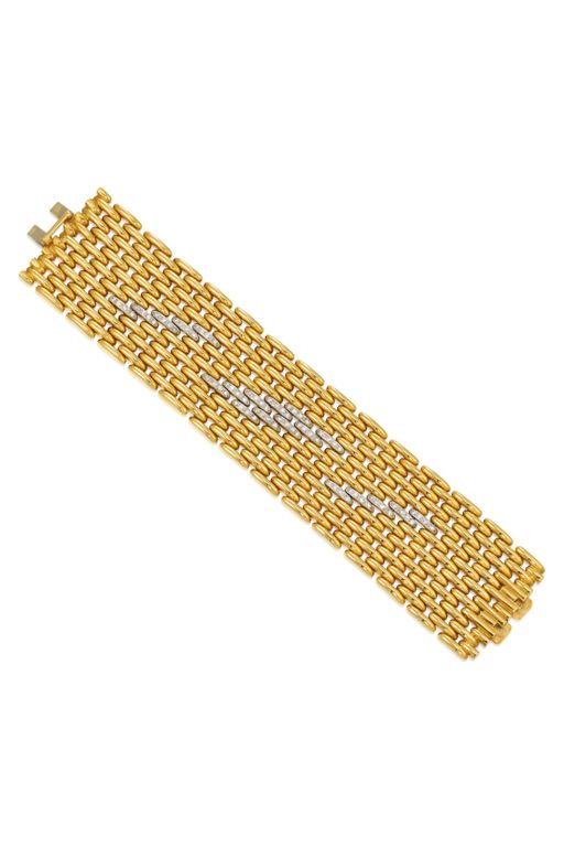 18k Gold Diamond Bracelet