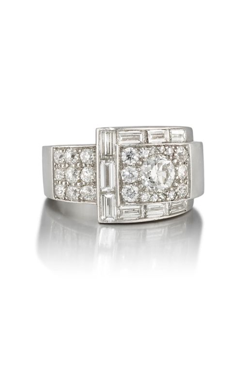 Platinum Diamond Ring