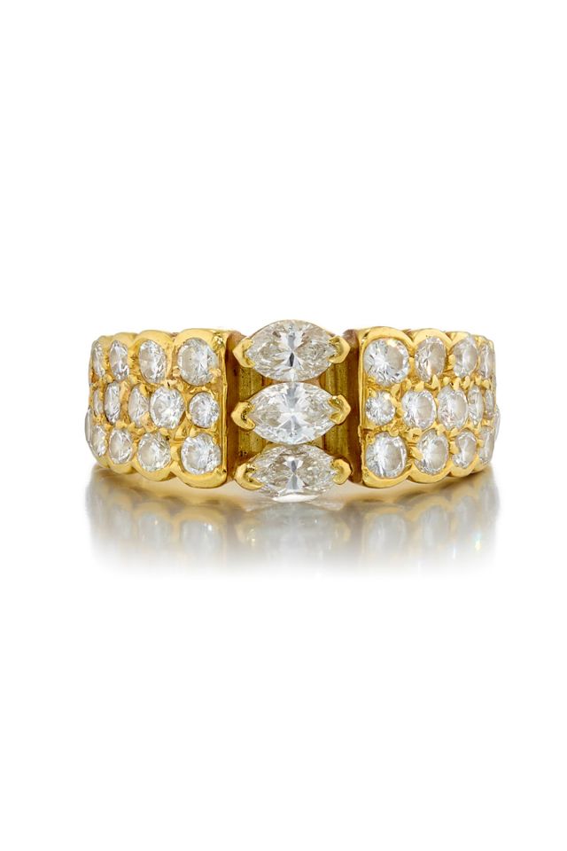 18k Gold Diamond Ring