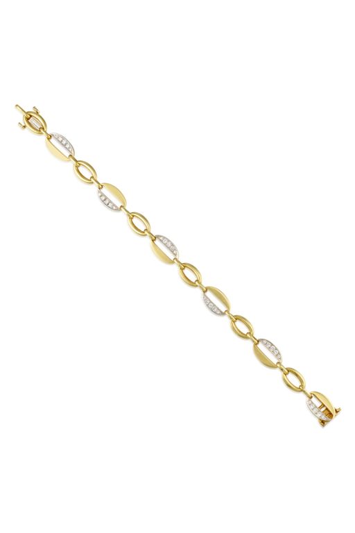 18k Gold Diamond Bracelet