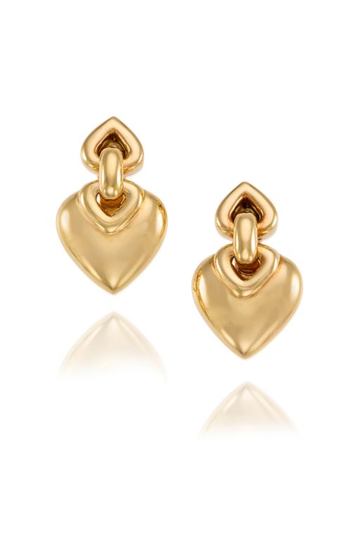 Pair of 18k Gold Earrings