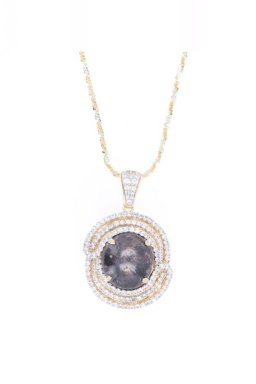Sterling Silver Ruby Pendant Necklace