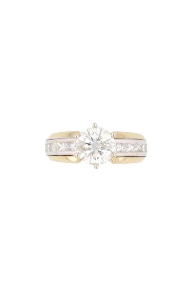 14k Gold Diamond Ring