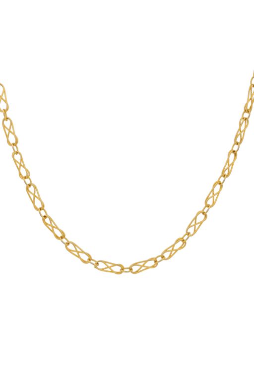 18k Yellow Gold Chain Necklace