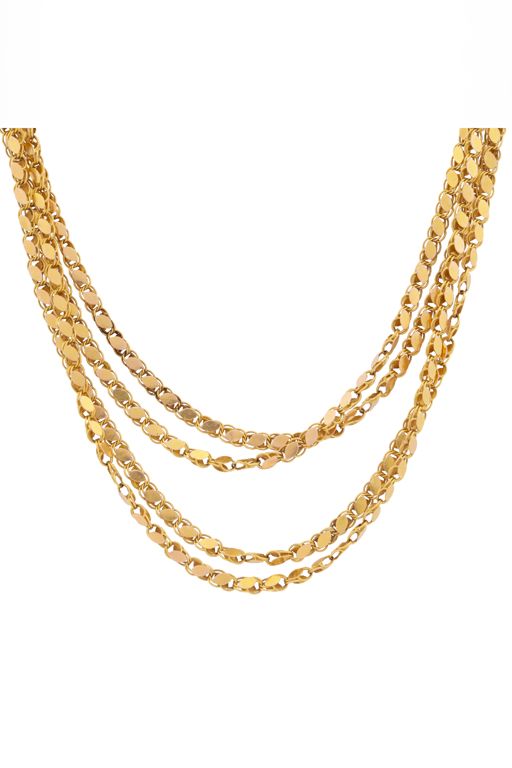 16k Yellow Gold Chain Necklace