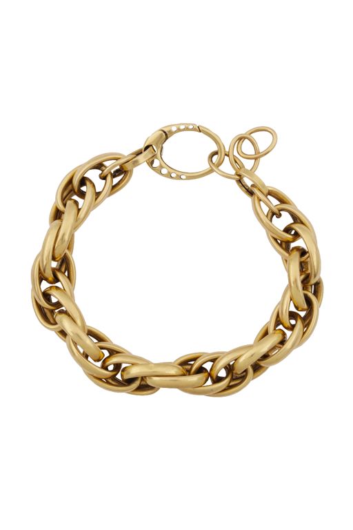 18k Yellow Gold Chain Bracelet