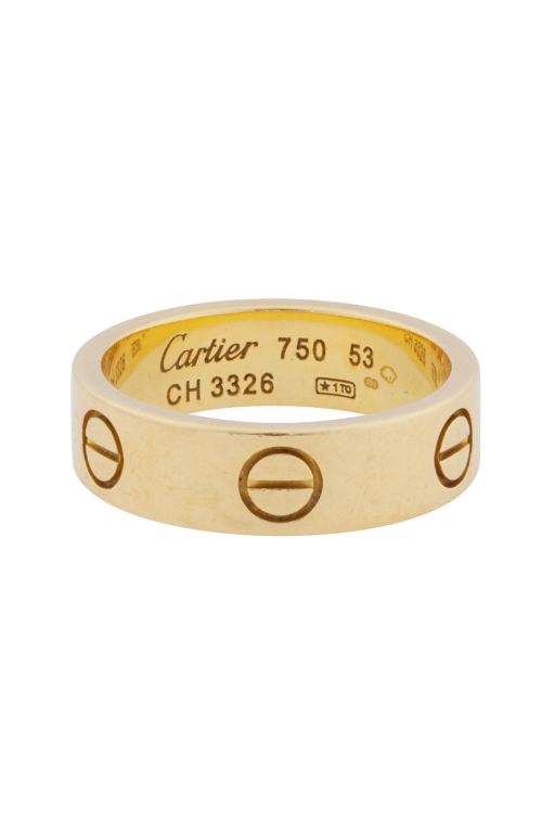 18k Yellow Gold Band Ring