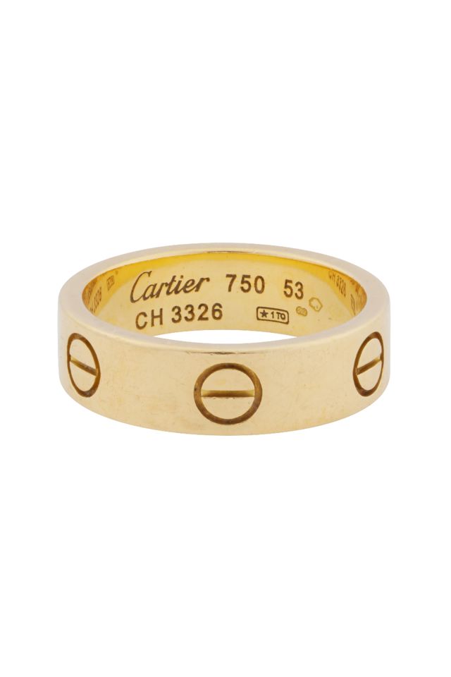18k Yellow Gold Band Ring