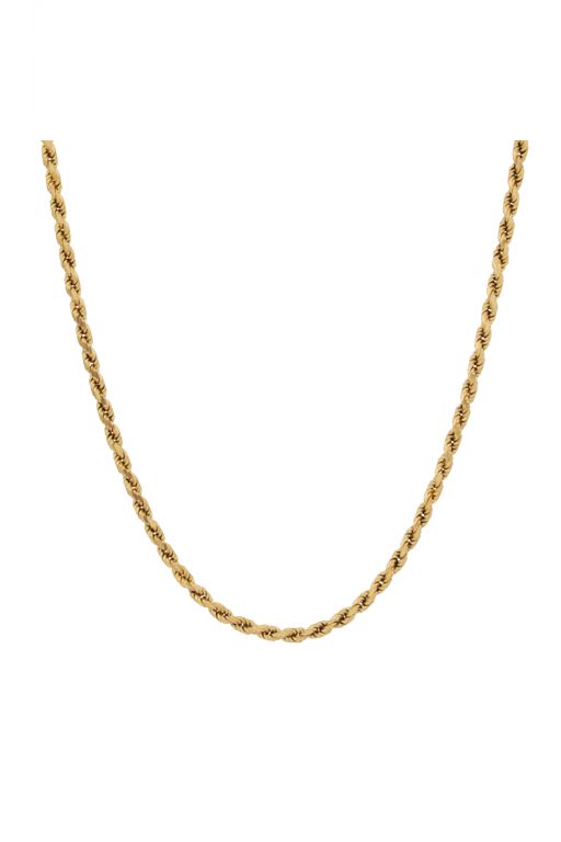 9k Yellow Gold Chain Necklace