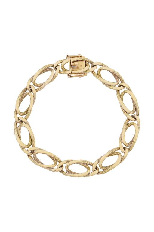 9k Yellow Gold Link Bracelet