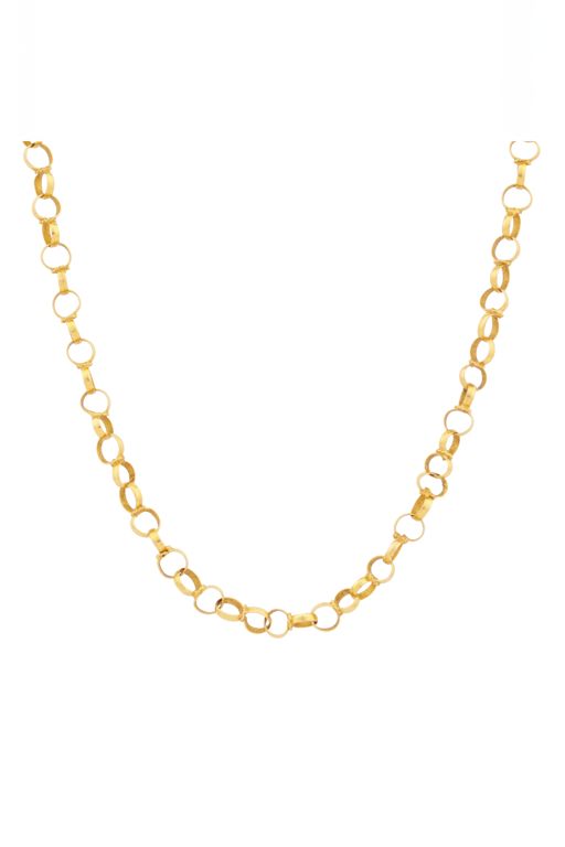 18k Yellow Gold Chain Necklace