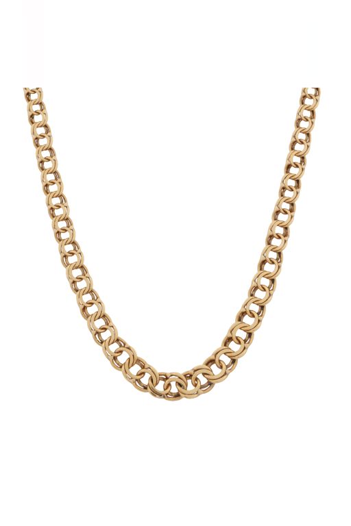 18k Yellow Gold Chain Necklace