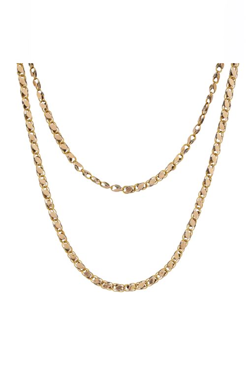 11k Yellow Gold Chain Necklace