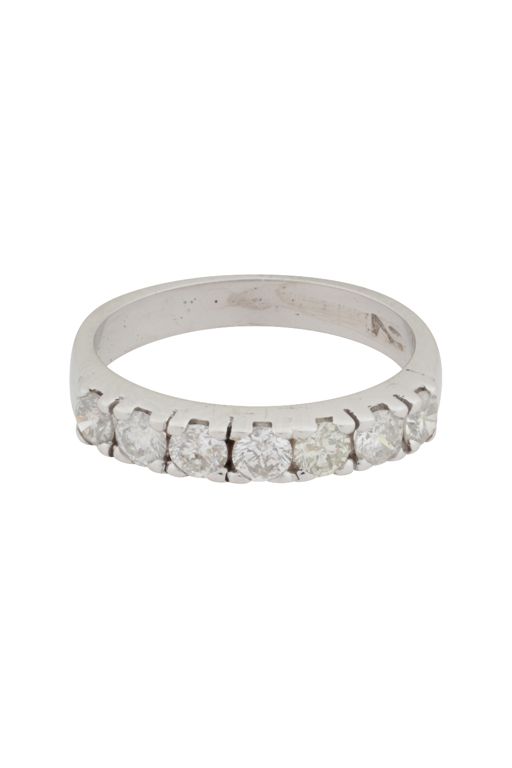 14k White Gold Diamond Ring