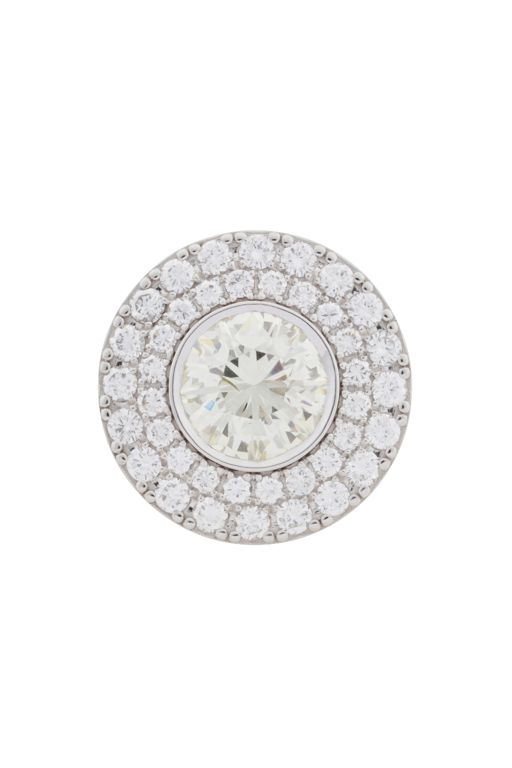18k White Gold Diamond Dress Ring
