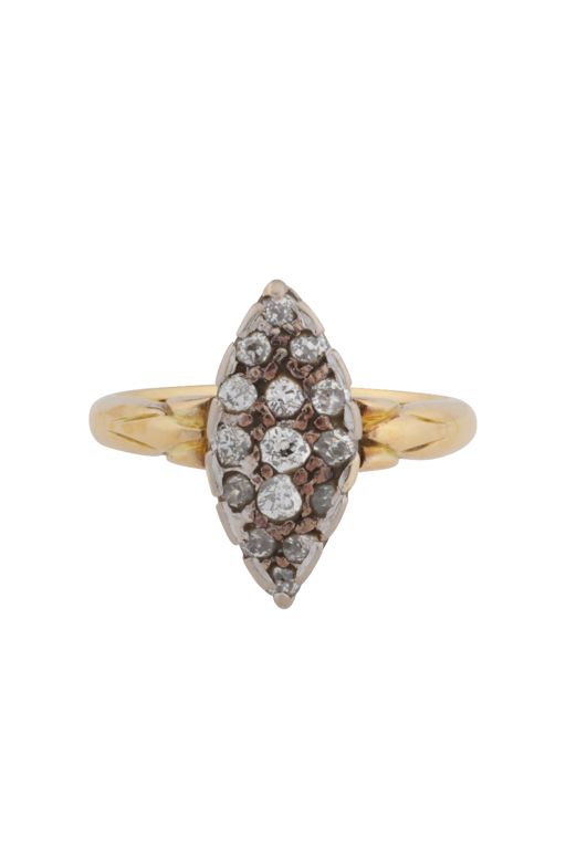 18k Yellow Gold Diamond Ring