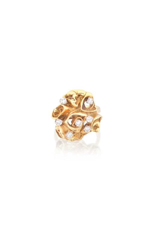 18k Gold Diamond Ring