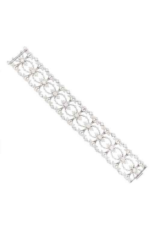 17k Gold Diamond Bracelet