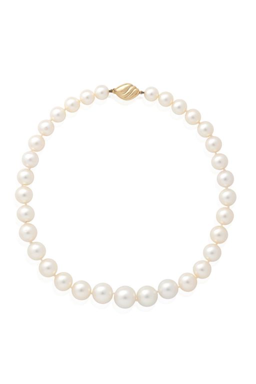 14k Gold Pearl Necklace
