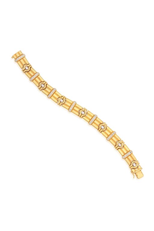 18k Gold Diamond Bracelet