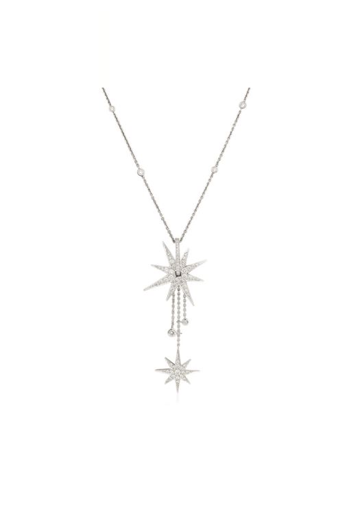 Platinum Diamond Pendant Necklace