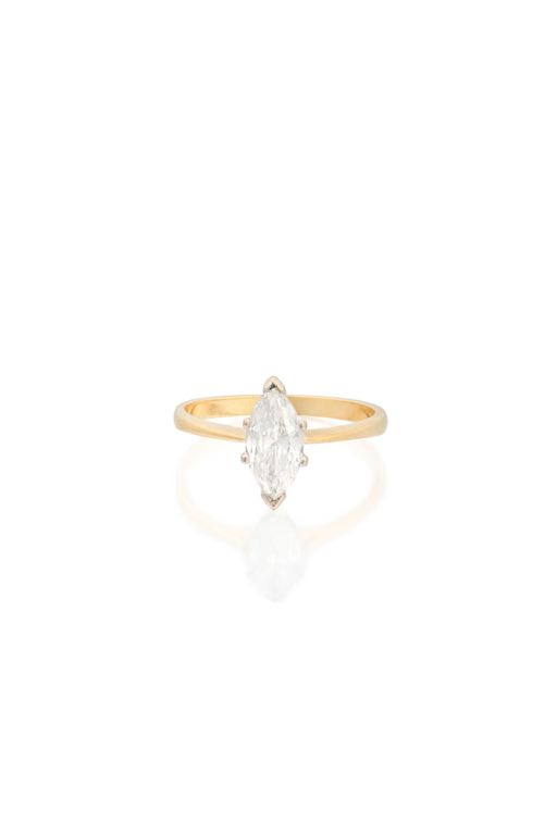18k Gold Diamond Ring
