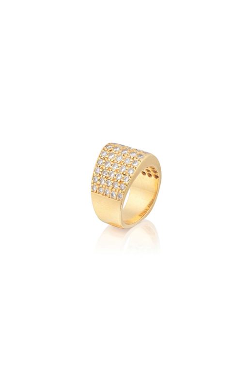 18k Gold Diamond Ring
