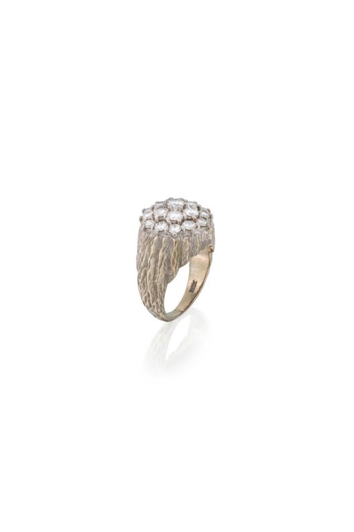 18k Gold Diamond Ring