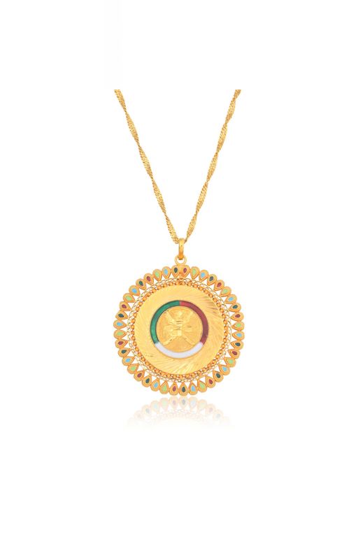 22k Gold Pendant Necklace