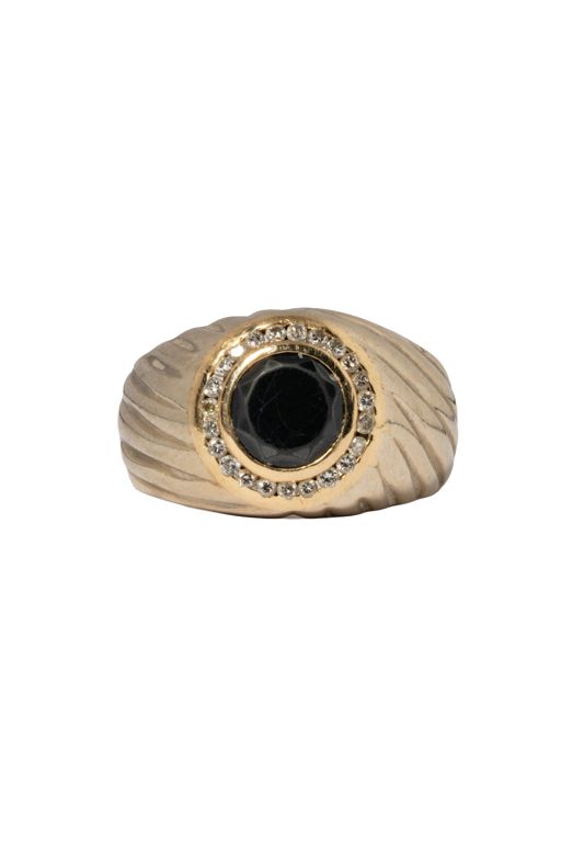 14k White Gold Diamond Ring