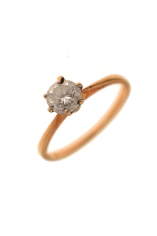 18k Gold Diamond Ring