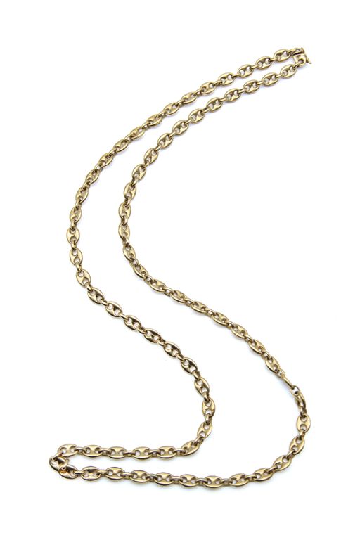 18k Yellow Gold Chain Necklace