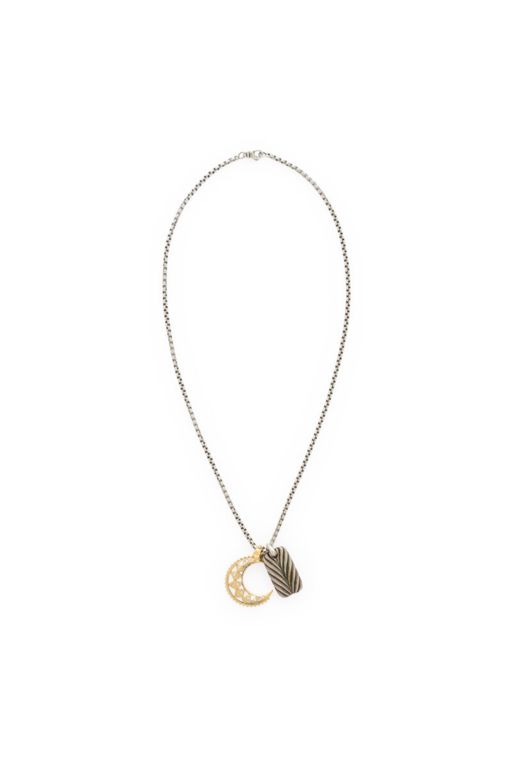 Sterling Silver Diamond Pendant Necklace