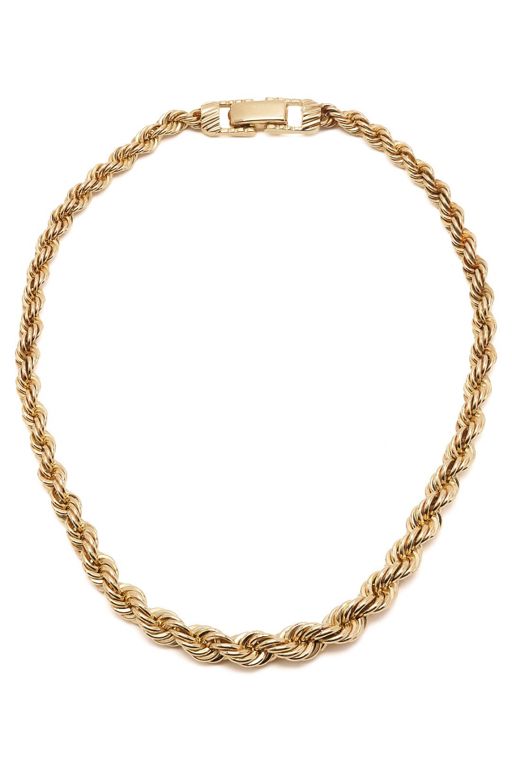 14k Yellow Gold Chain Necklace