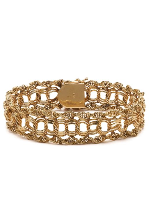 14k Yellow Gold Bracelet