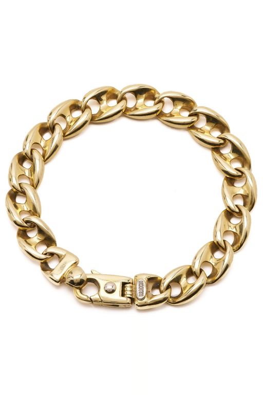 14k Yellow Gold Chain Bracelet