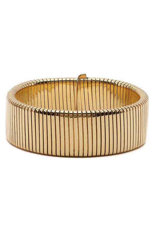 14k Yellow Gold Tubogas Bracelet