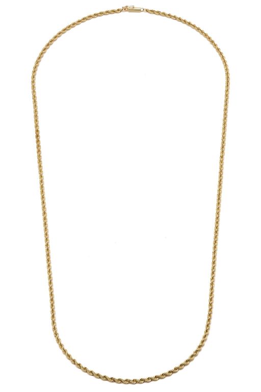 14k Yellow Gold Chain Necklace