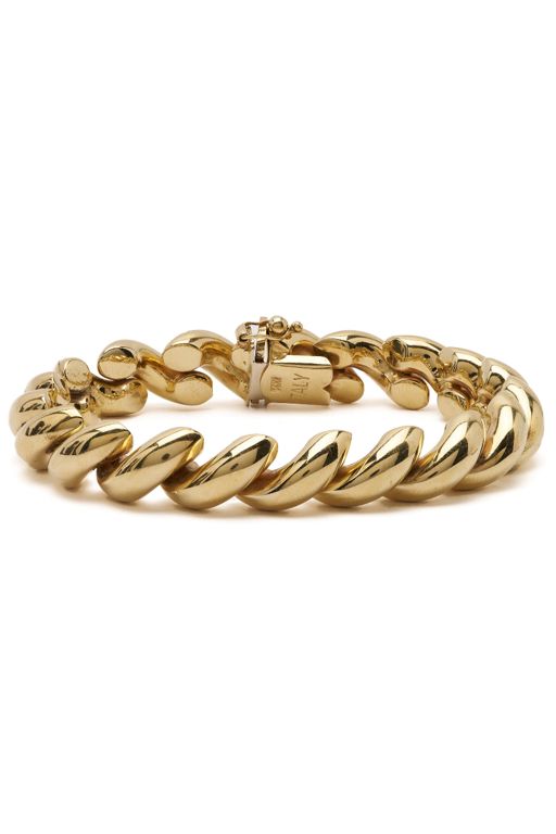 14k Yellow Gold Link Bracelet