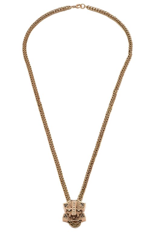 10k Gold Slide Pendant Necklace