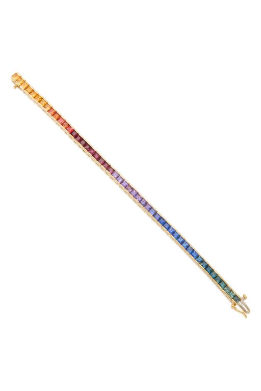 14k Gold Sapphire Bracelet