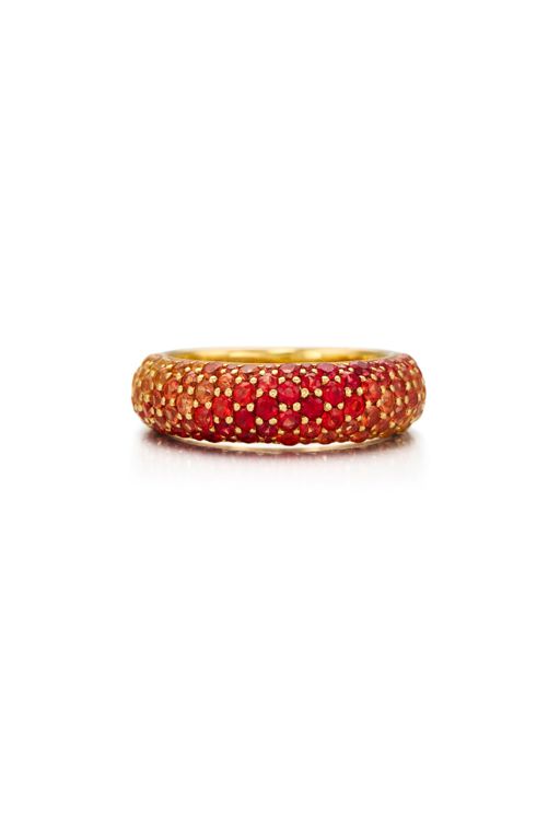 18k Gold Sapphire Ring