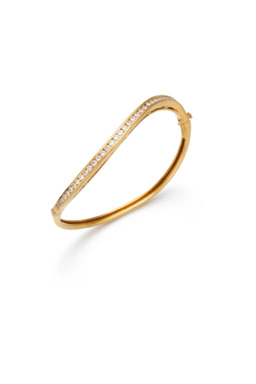 14k Gold Diamond Bracelet