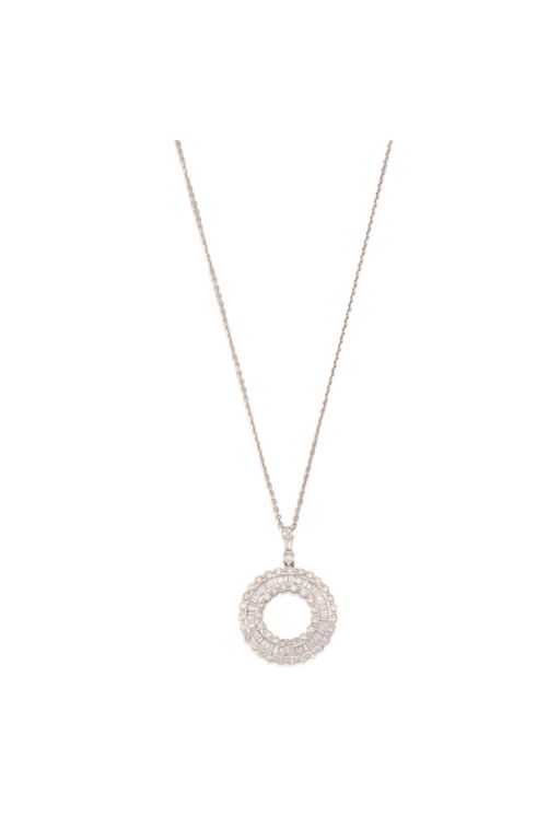 Gold Diamond Pendant Necklace